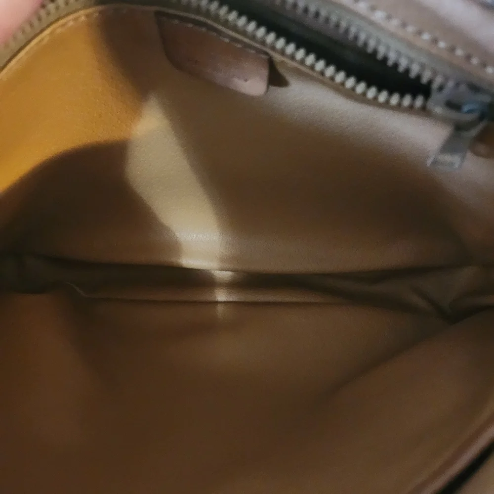 Vintage Dark Brown Leather Celine UNISEX Macadam Clutch bag - Picture 13 of 13